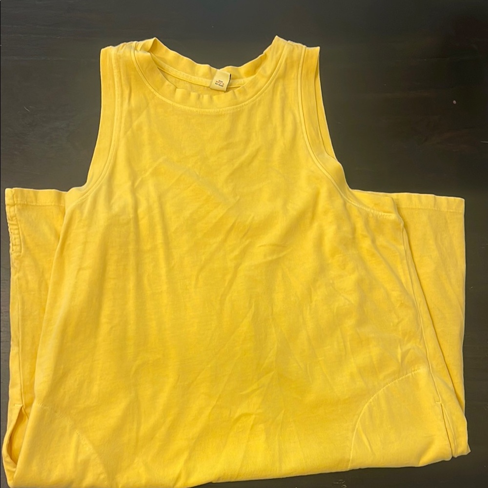 Yellow Sleeveless dress- old navy
